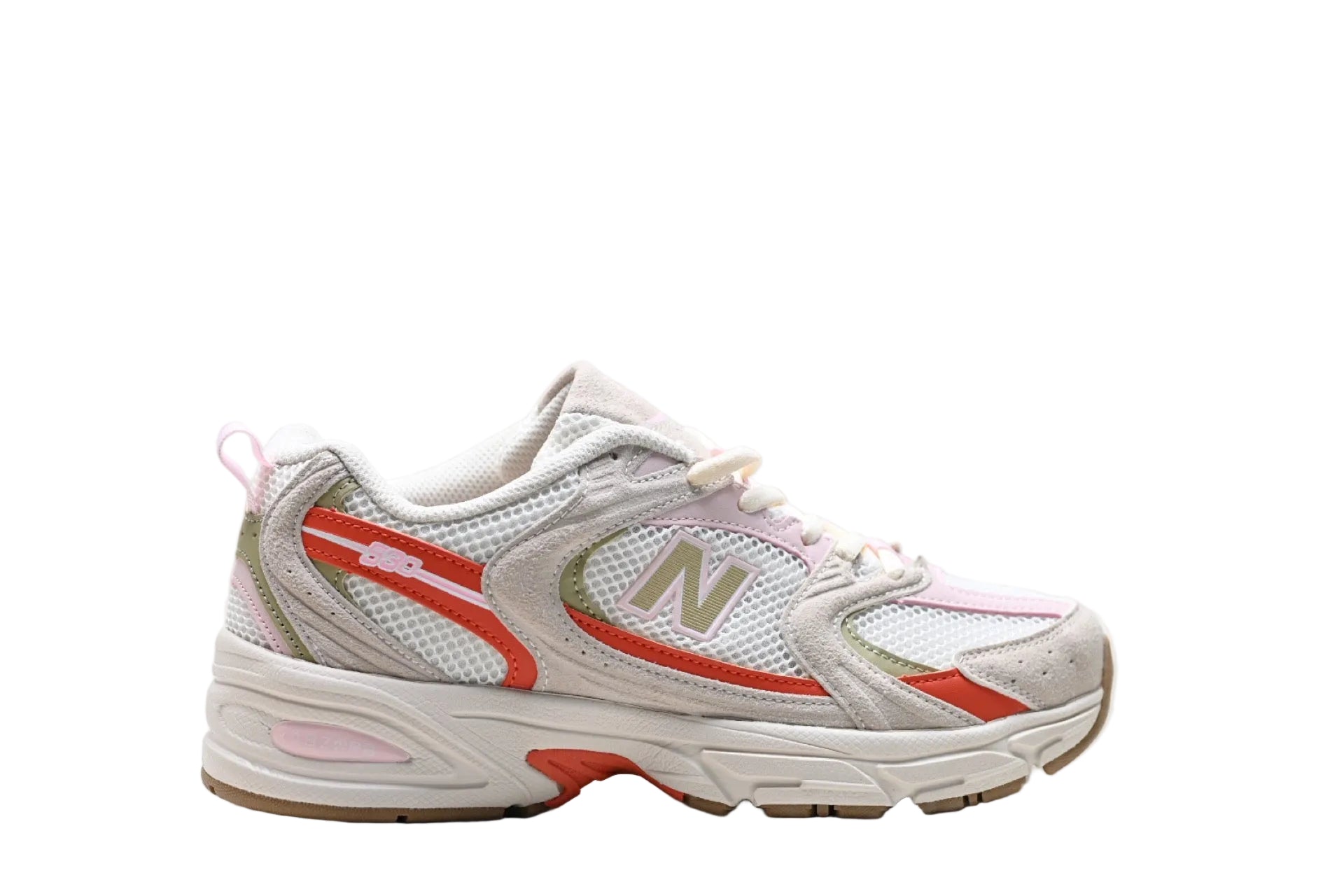 New Balance 530 White / Red / Pink