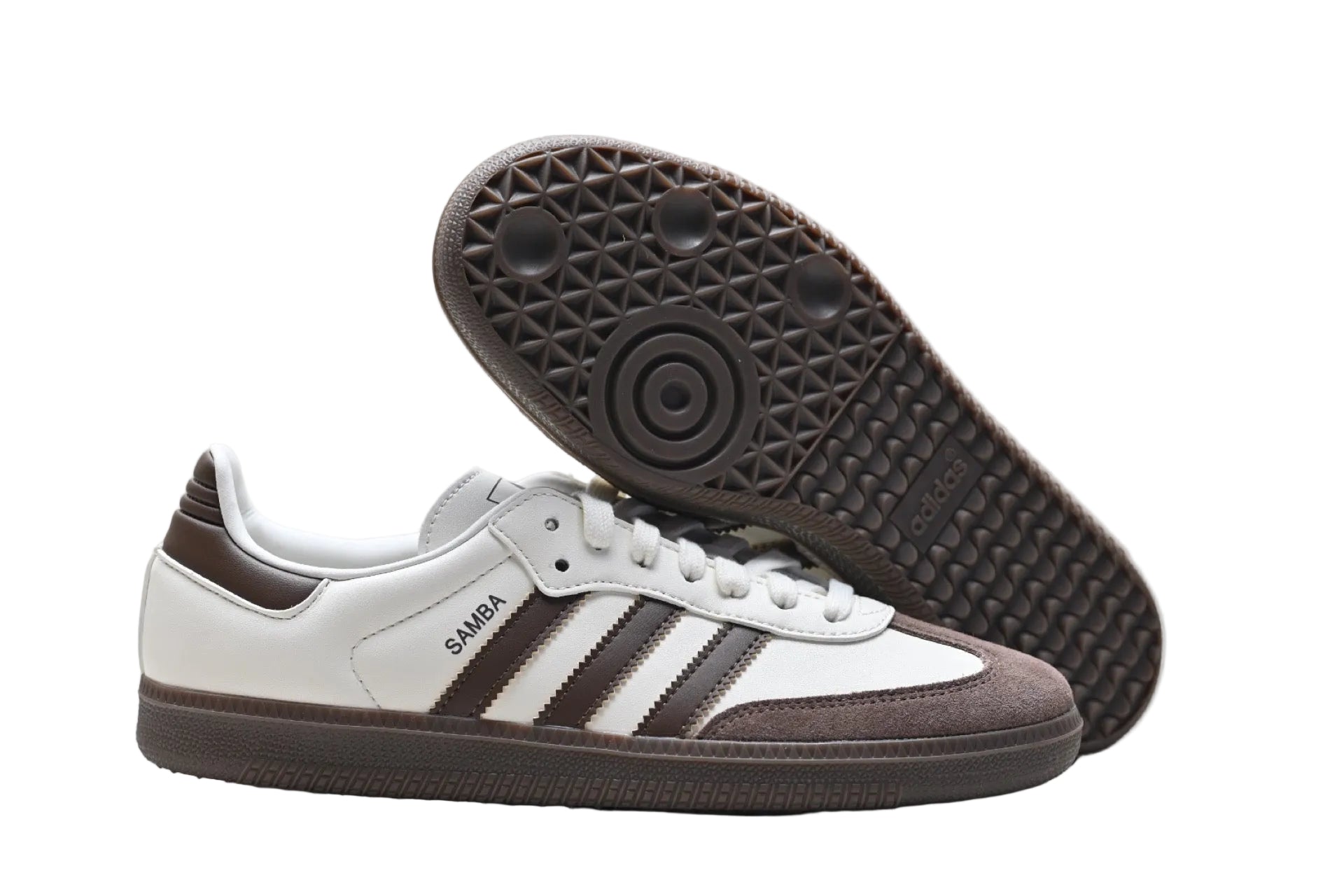 Adidas Samba OG White / Brown