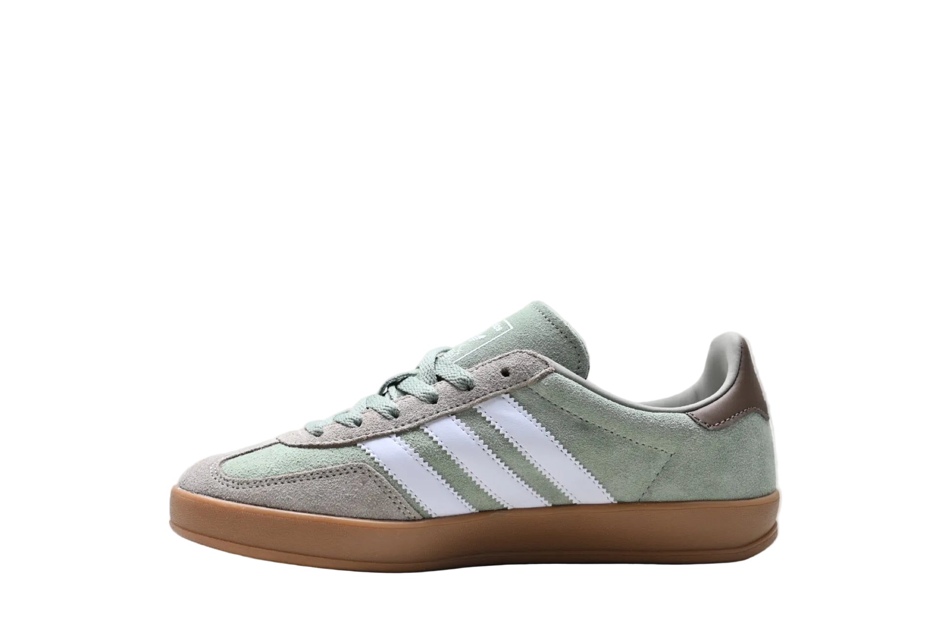 Adidas Gazelle Indoor Pale Gray / Green
