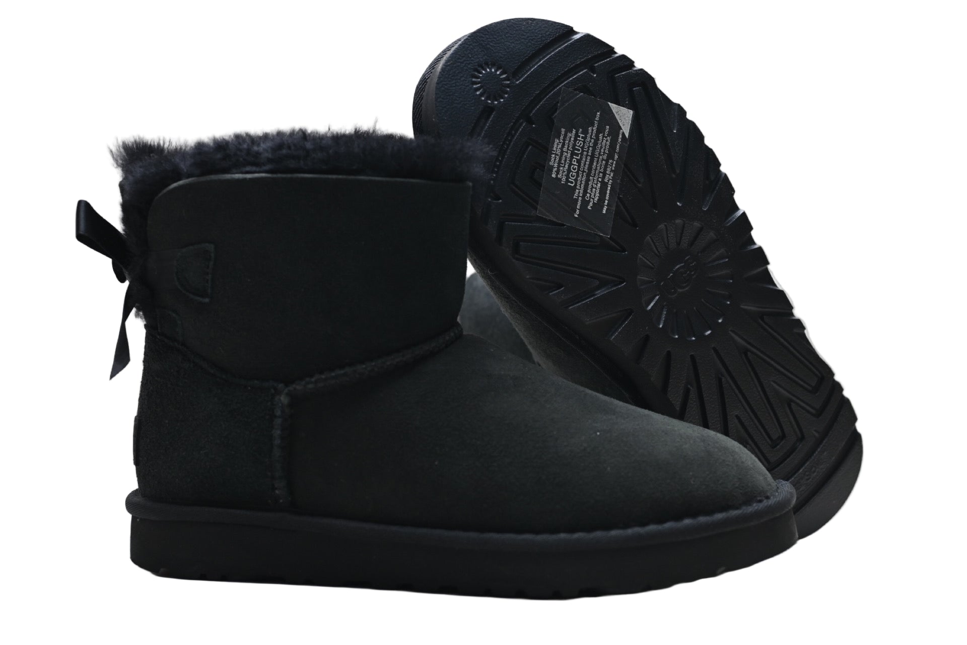 UGG Mini Bailey Bow II Total Black
