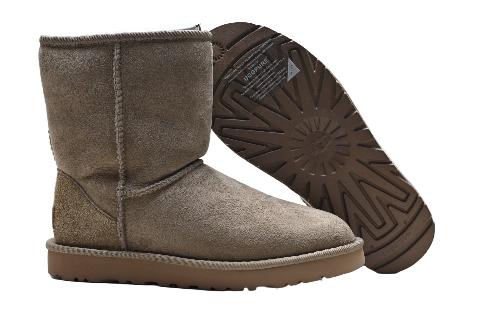 UGG Classic Short II Dark Grey