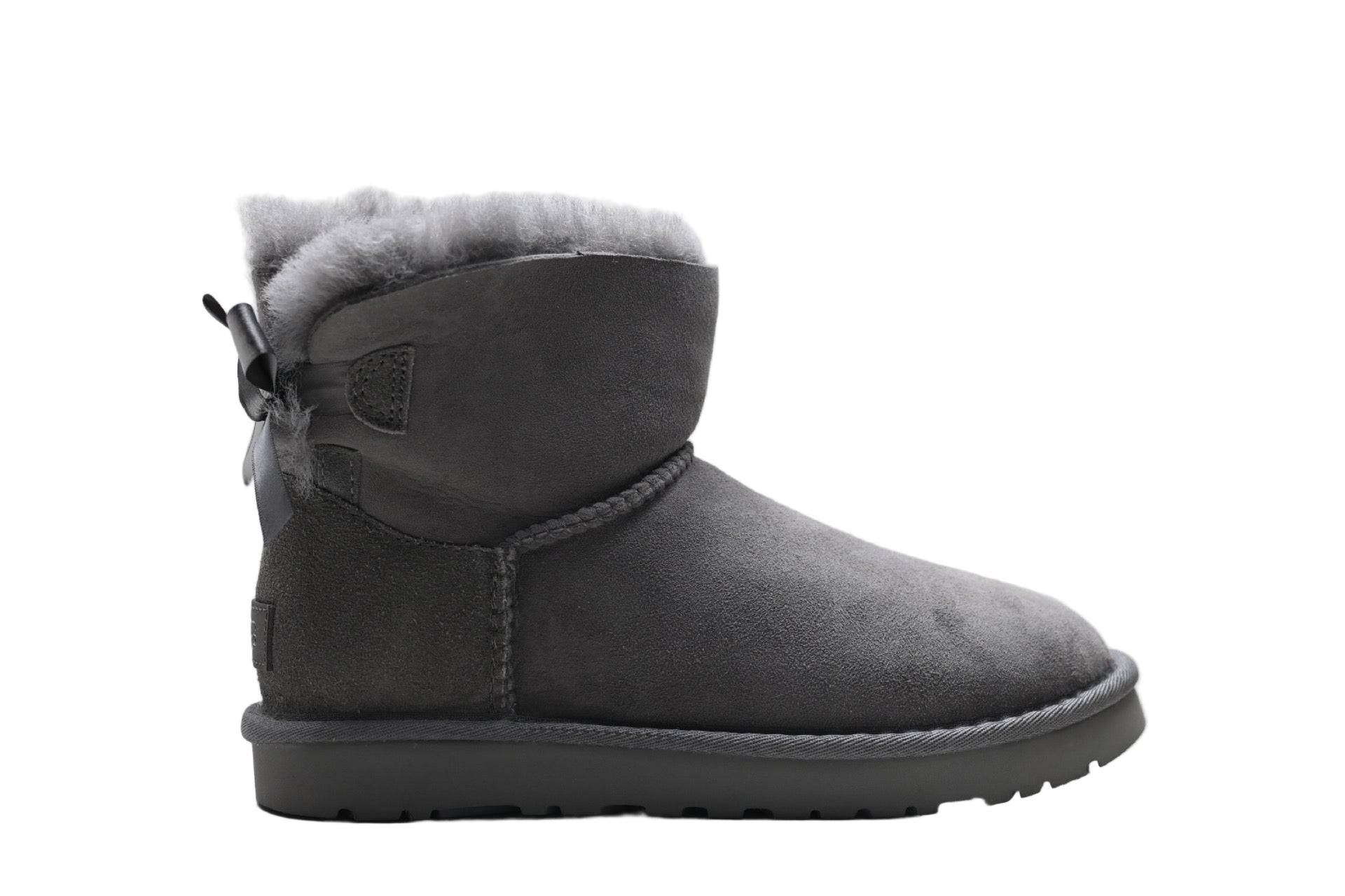 UGG Mini Bailey Bow II Grey Suede