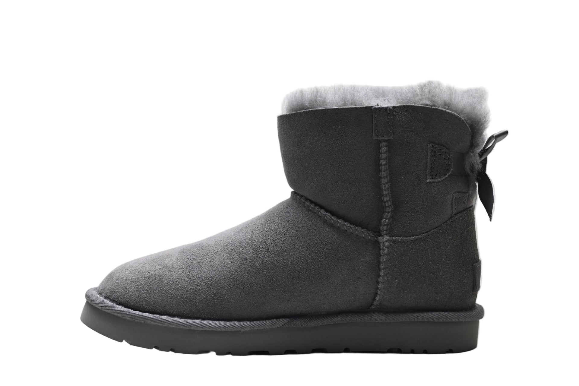 UGG Mini Bailey Bow II Grey Suede