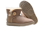 UGG Mini Bailey Button II Taupe
