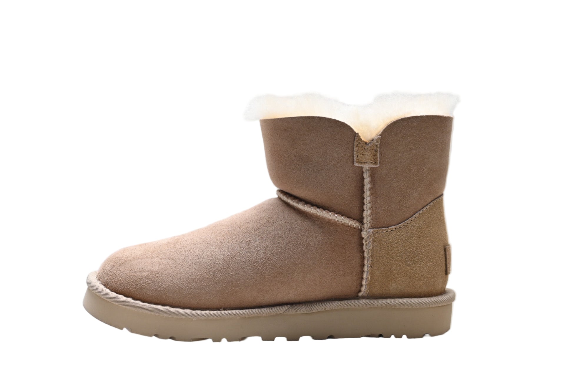 UGG Mini Bailey Button II Taupe