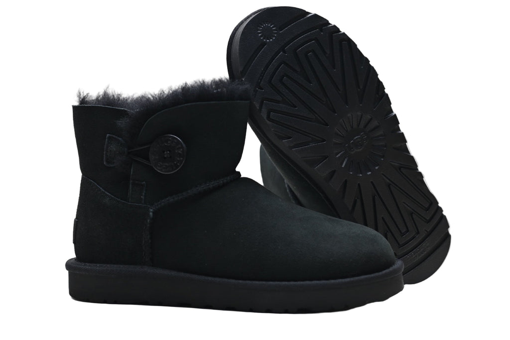 UGG Mini Bailey Button II Total Black
