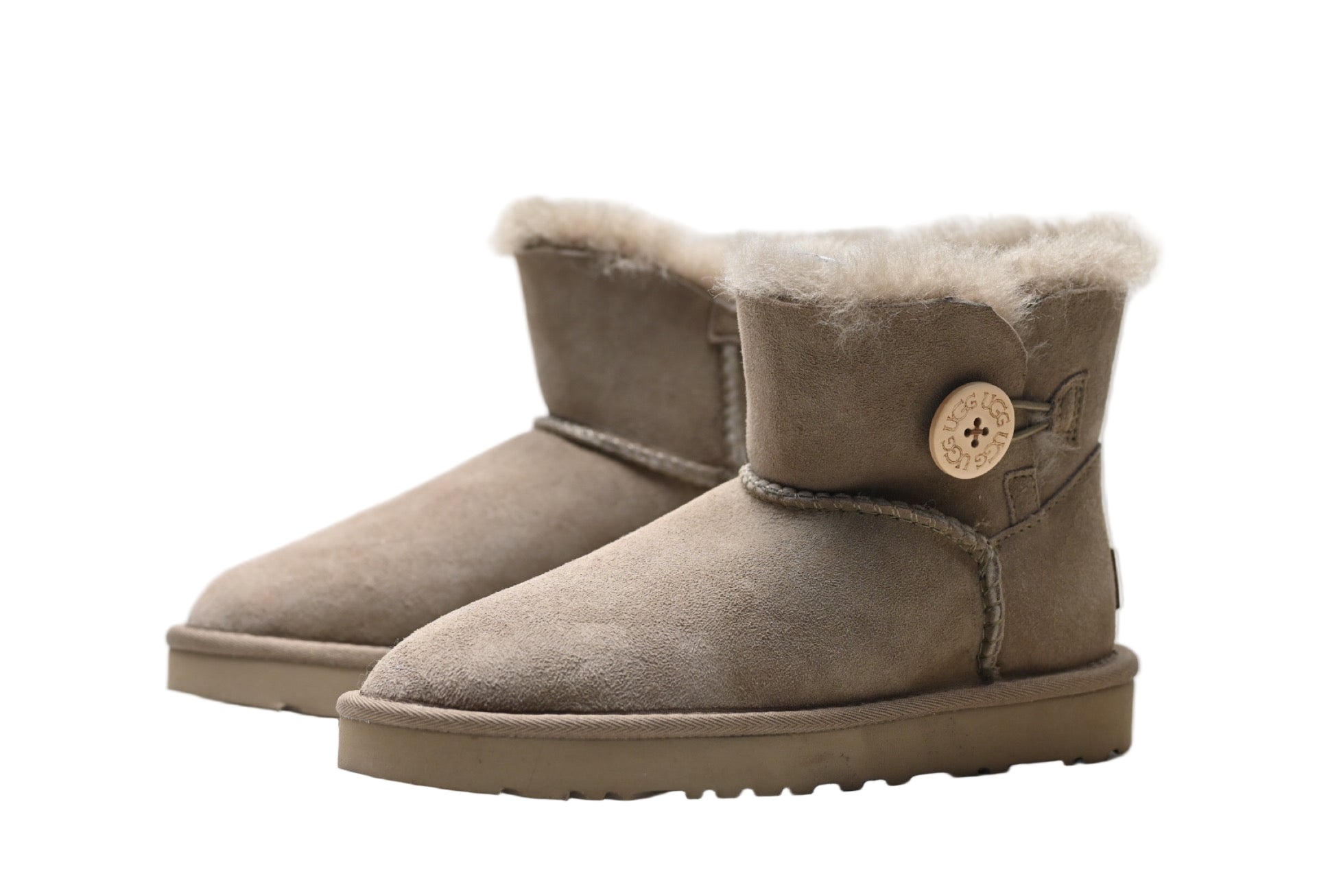 UGG Mini Bailey Button II Caribou