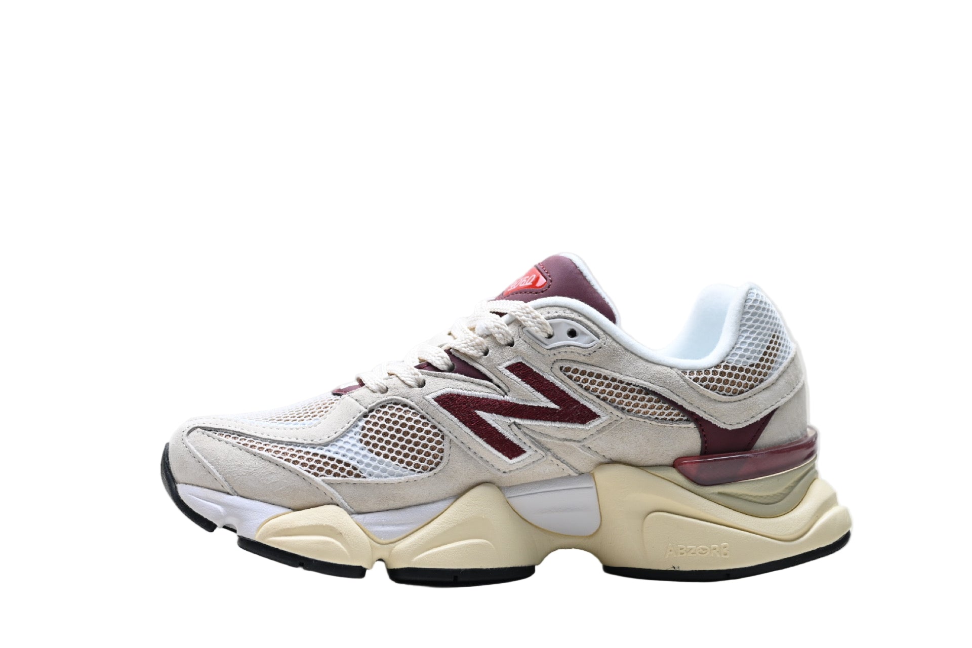 New Balance 9060 Linen Burgundy