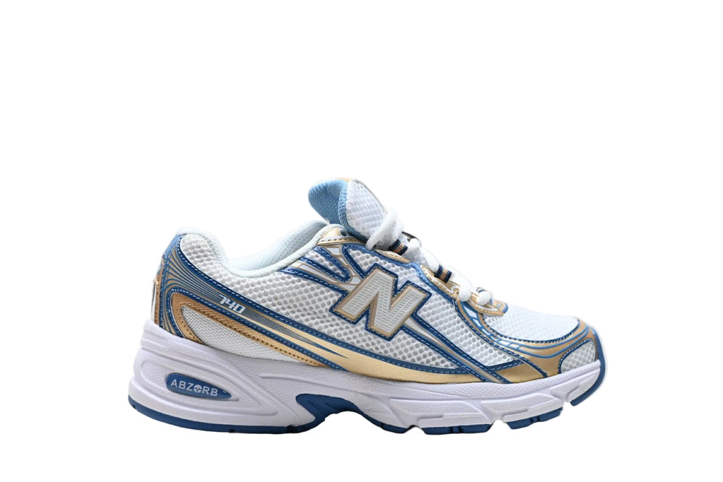 New Balance 740 White / Blue-Gold