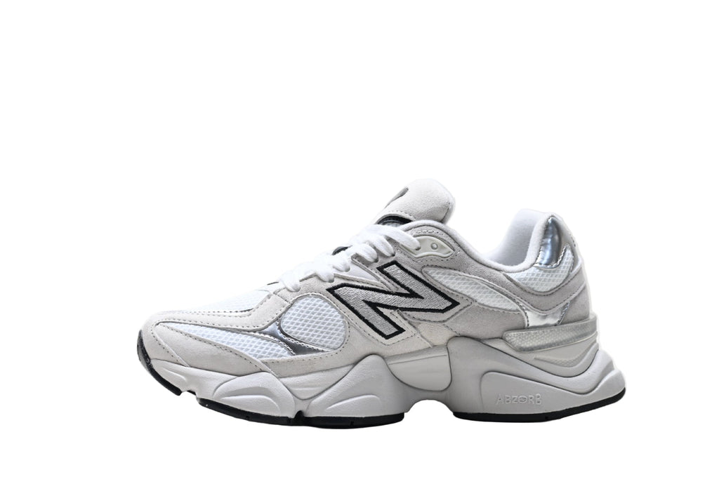 New Balance 9060 White / Silver Metallic