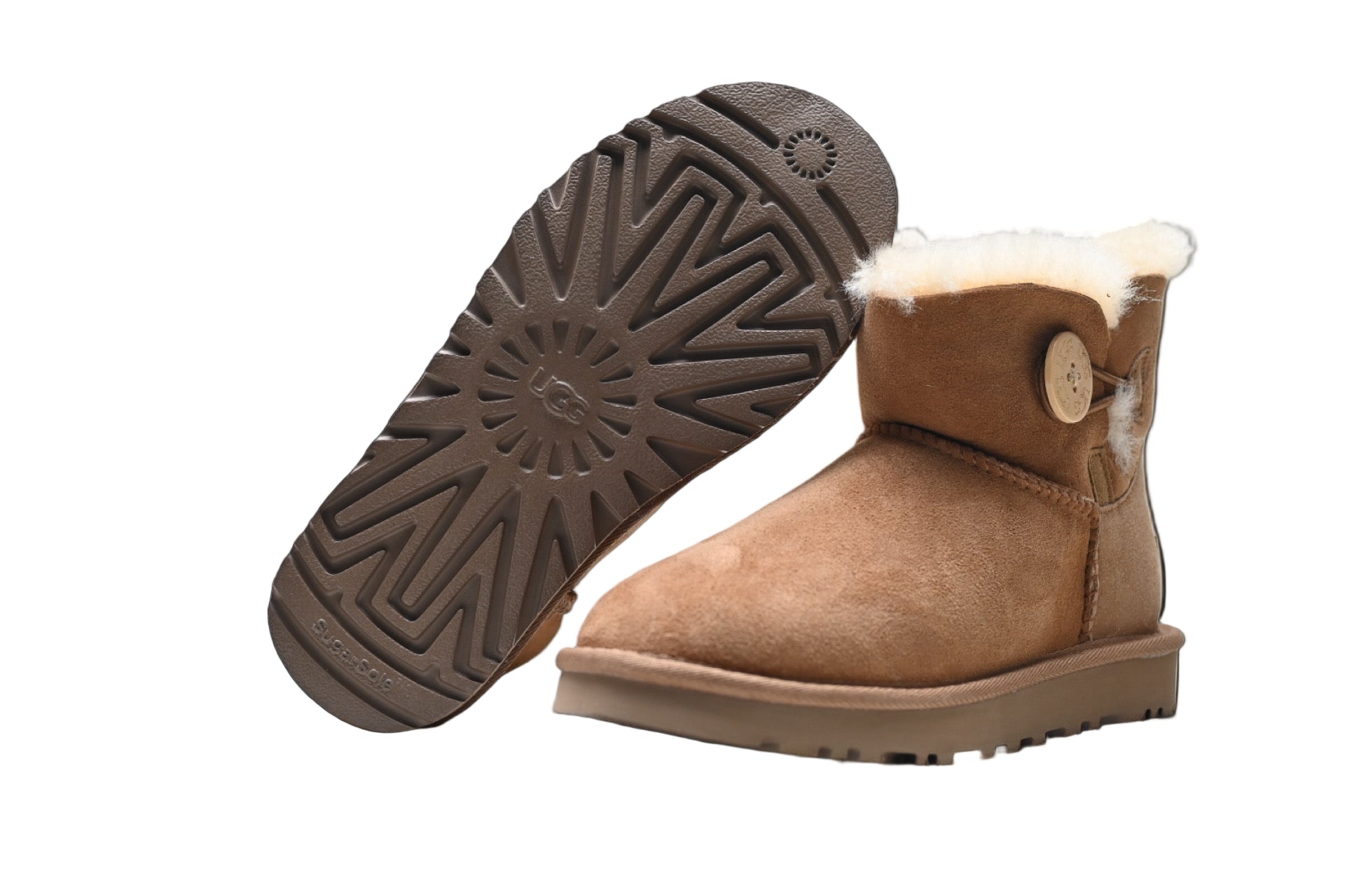 UGG Mini Bailey Button II Brown