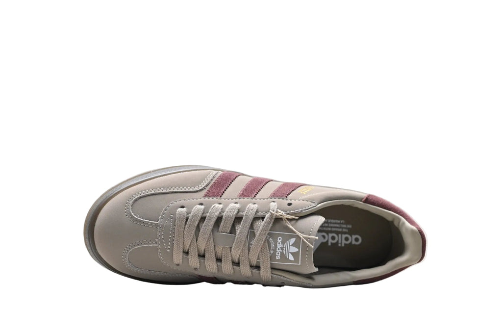Adidas Gazelle Indoor Warm-Gray / Red