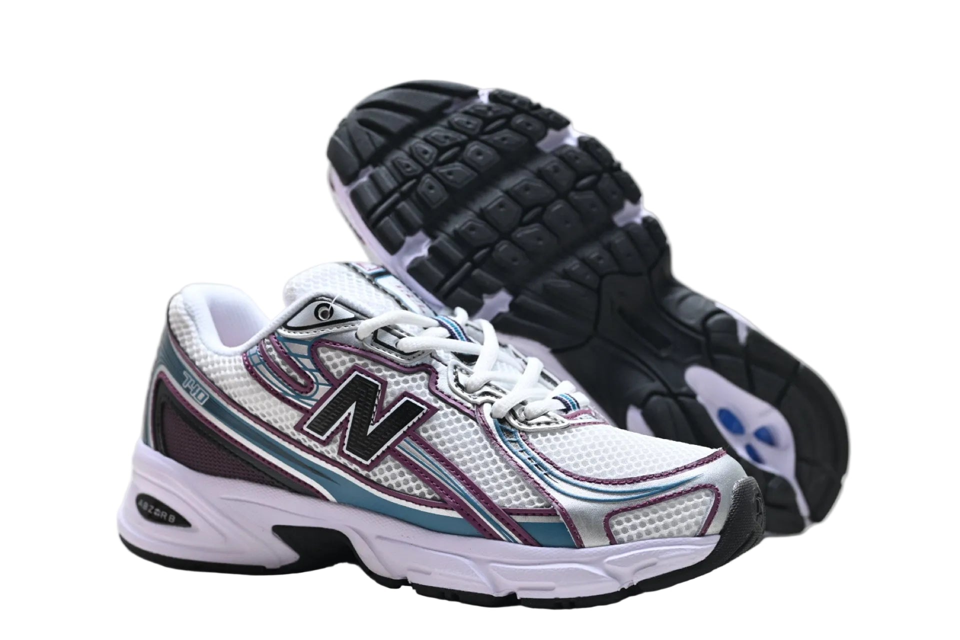 New Balance 740 White / Blue / Purple