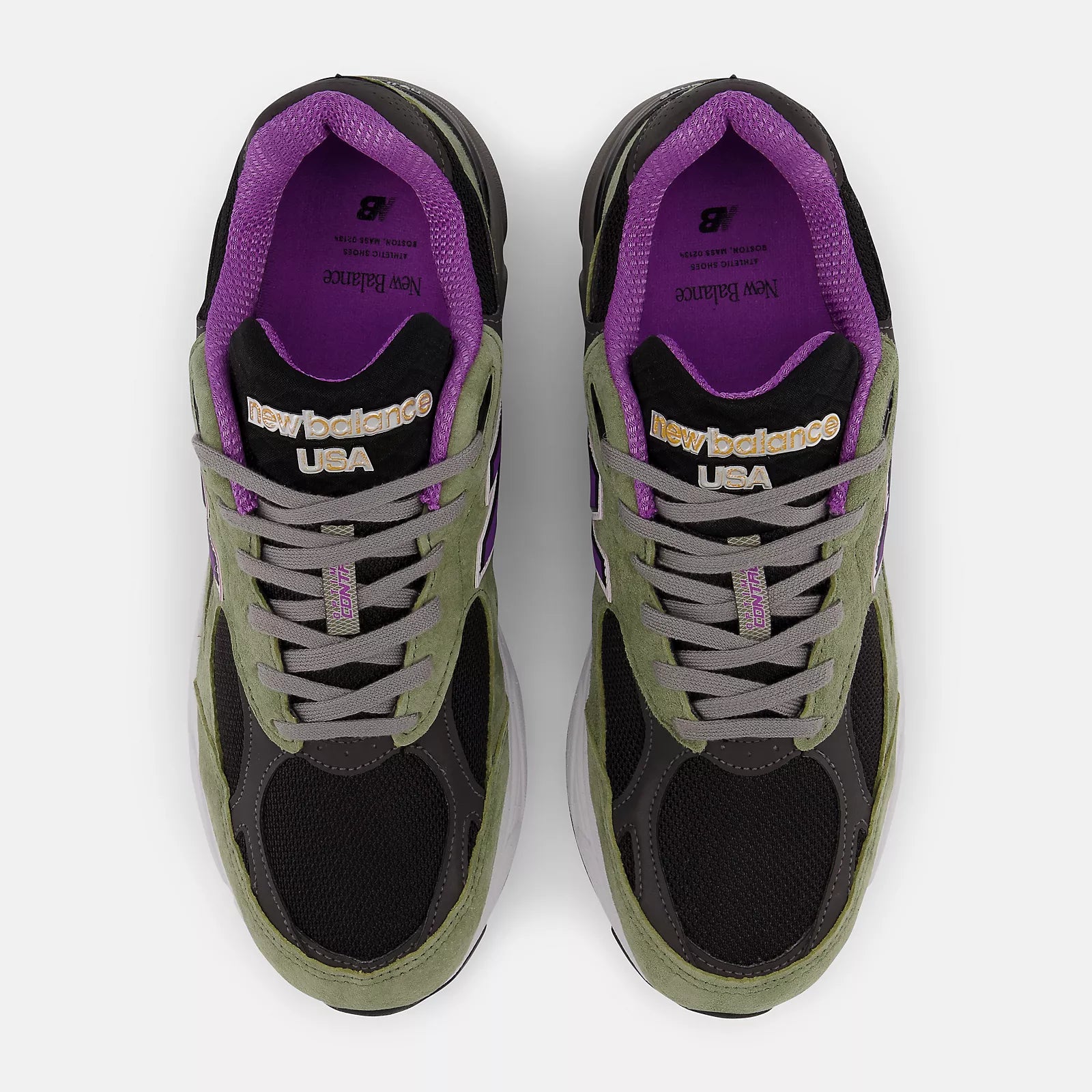 New Balance V3 990 Green / Purple