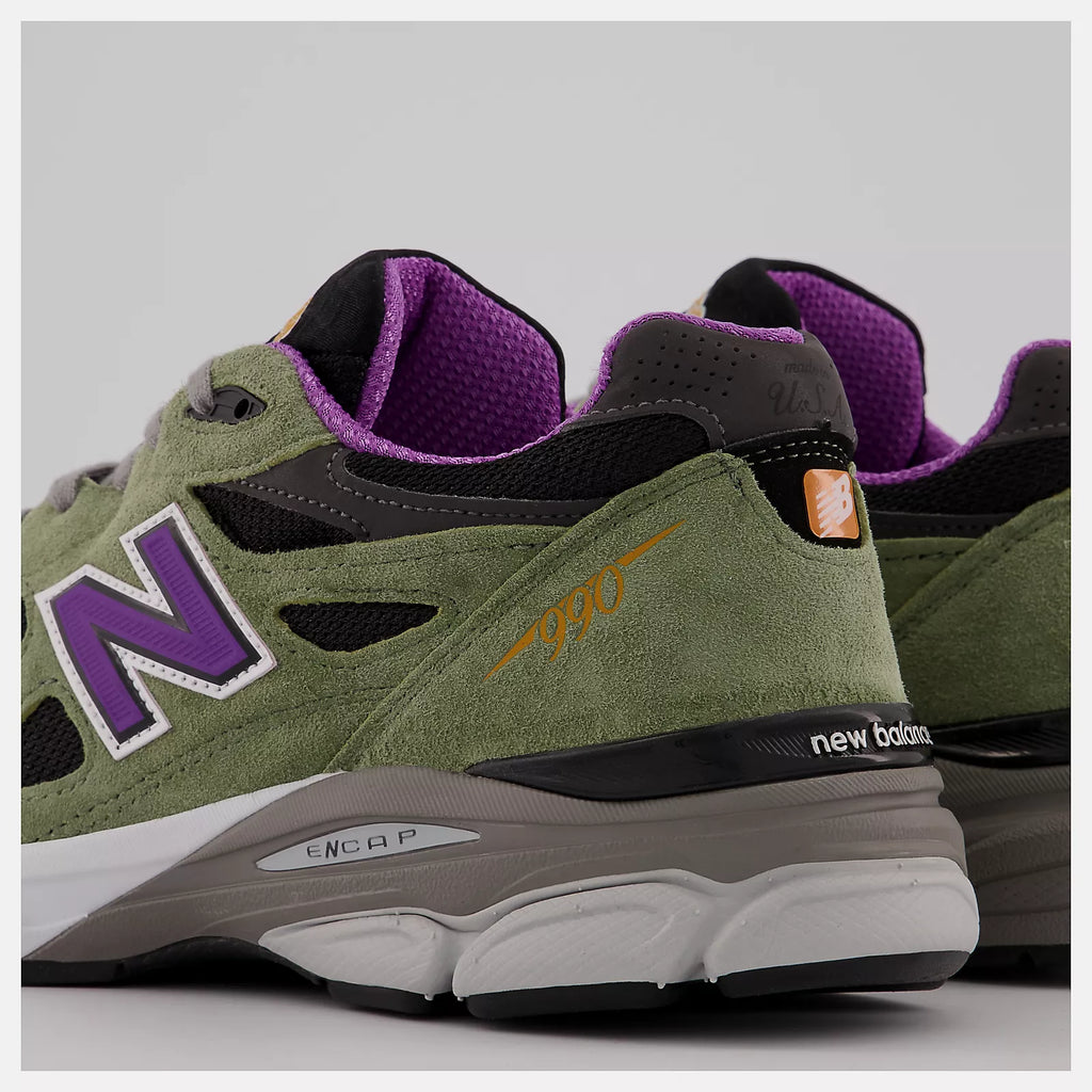 New Balance V3 990 Green / Purple
