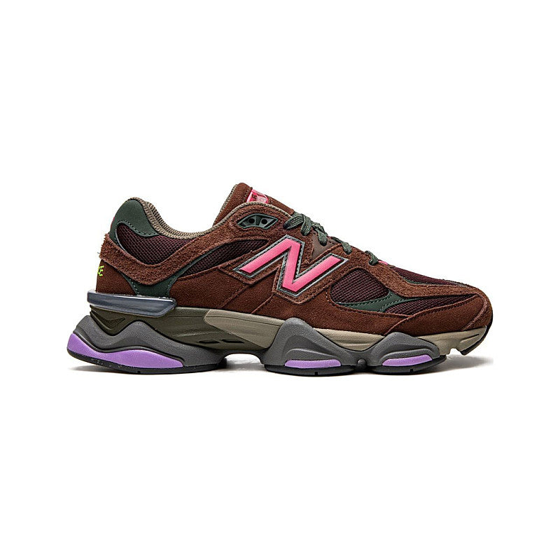 New Balance 9060  Rich Oak/NB Burgundy/Hi-Pink