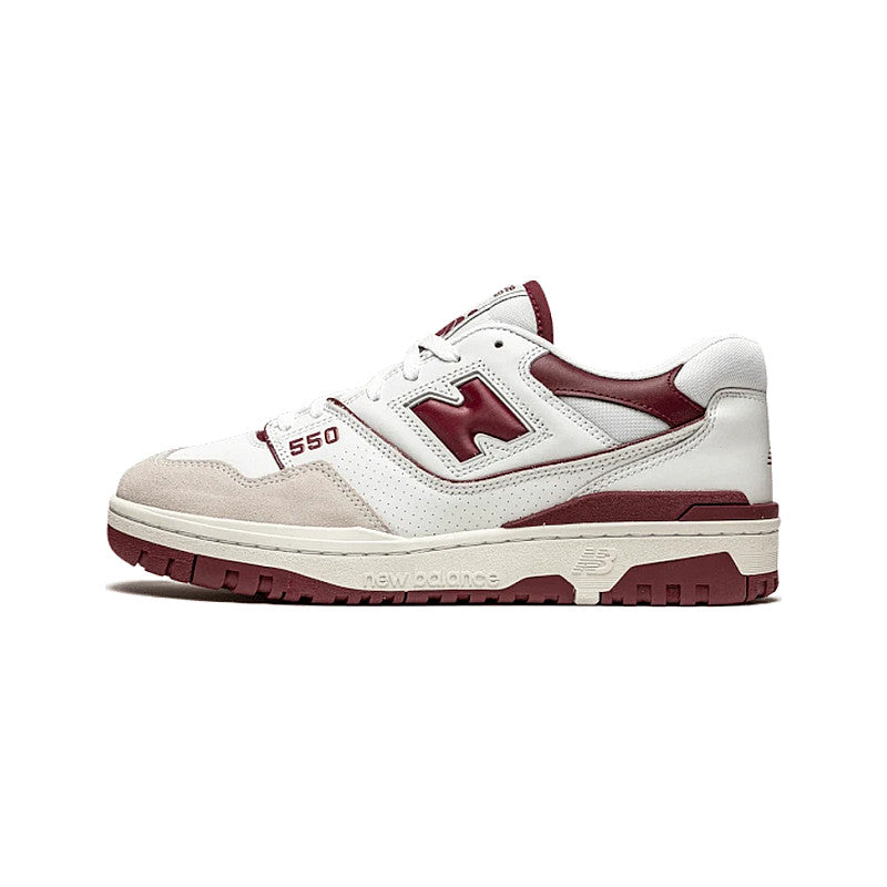 New Balance 550 Sea Salt Burgundy