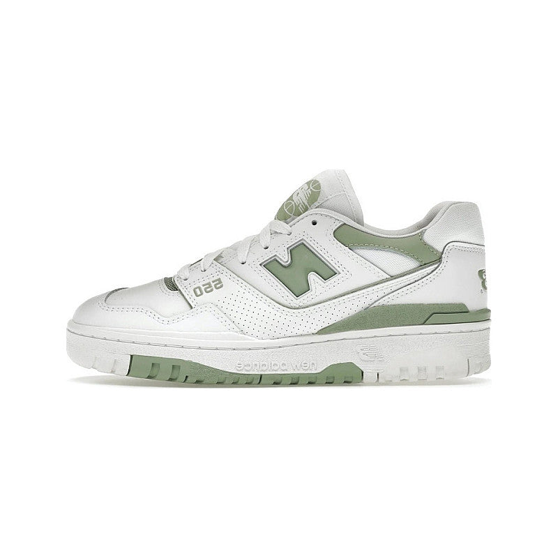 New Balance 550 White Mint Green