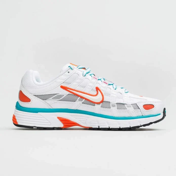 Nike P-6000 White / Dusty Cactus / Orange