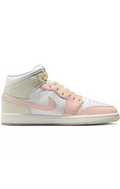 Air Jordan 1 Mid SE White / Pink