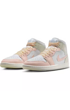 Air Jordan 1 Mid SE White / Pink