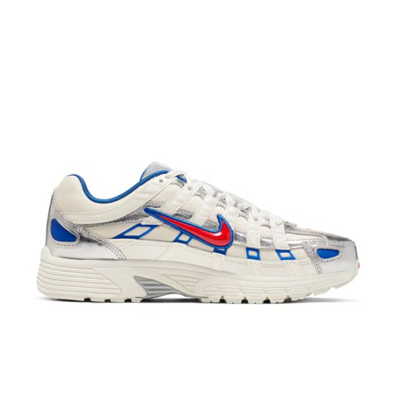 Nike P-6000 White / Blue / Red