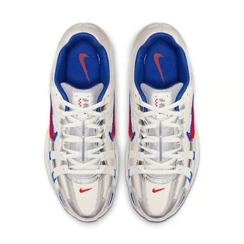 Nike P-6000 White / Blue / Red