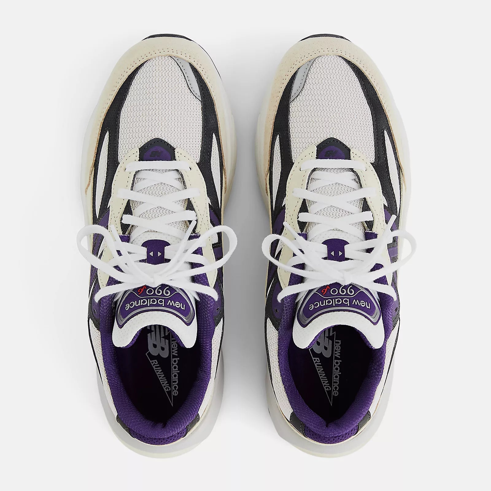 New Balance 990v6 Beige / Purple
