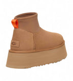 UGG BOTINS CLASSIC MINI DIPPER Chestnut