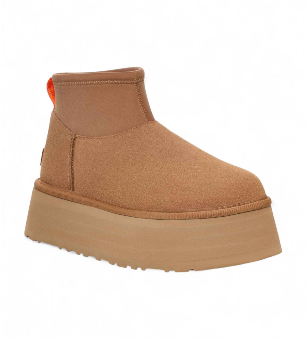 UGG BOTINS CLASSIC MINI DIPPER Chestnut